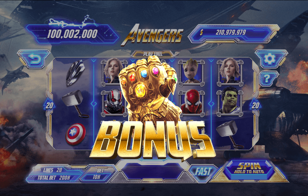 Một số biểu tượng trong game quay hũ Avengers bạn cần ghi nhớ