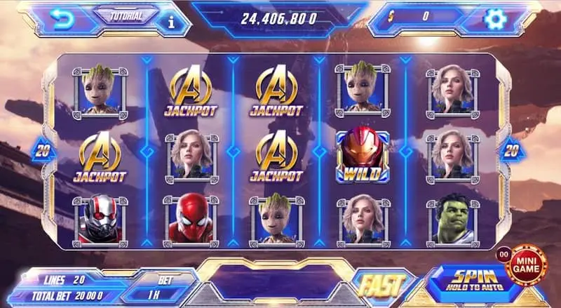 Quay hũ Avengers là trò chơi gì?